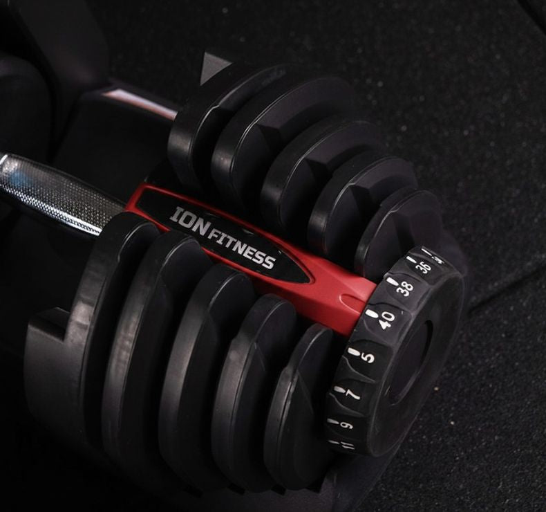 Mancuernas Ajustables ION fitness 5 kg a 40 kg (par)