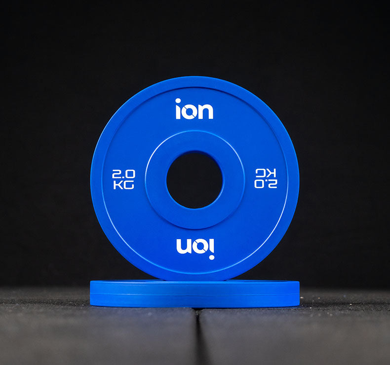 Set di Dischi Olimpici Frazionali ION fitness Peso: 15 kg
