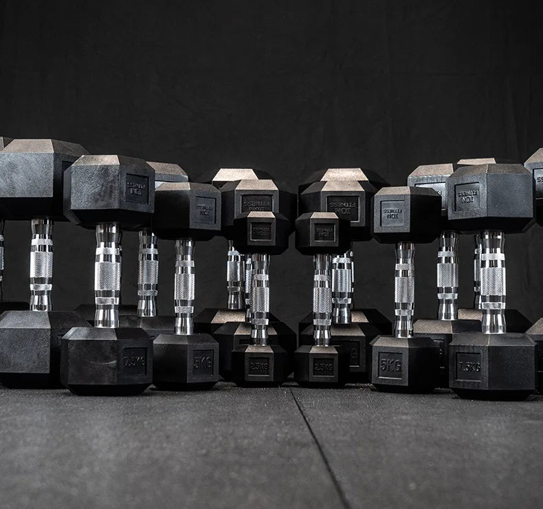 Set d’Haltères hexagonaux ION fitness