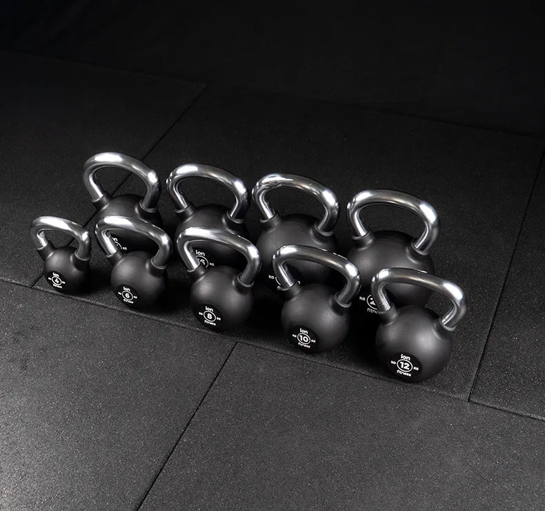 Set de 9 Kettlebells 4–24 Kg + Rack ION fitness