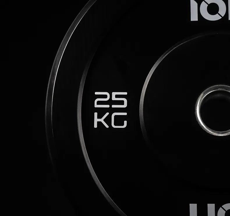 Set de Disques Olympiques Bumper ION fitness Noir