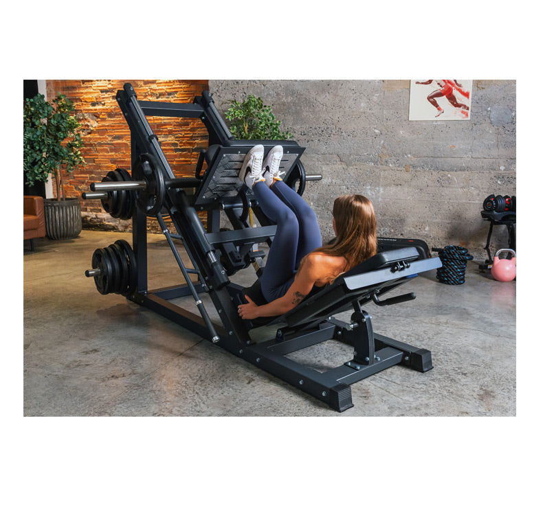 Máquina Dual Squat y Leg Press ION fitness DSLP3000