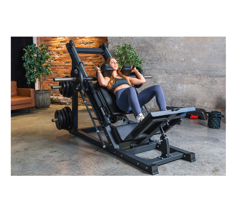 Máquina Dual Squat y Leg Press ION fitness DSLP3000