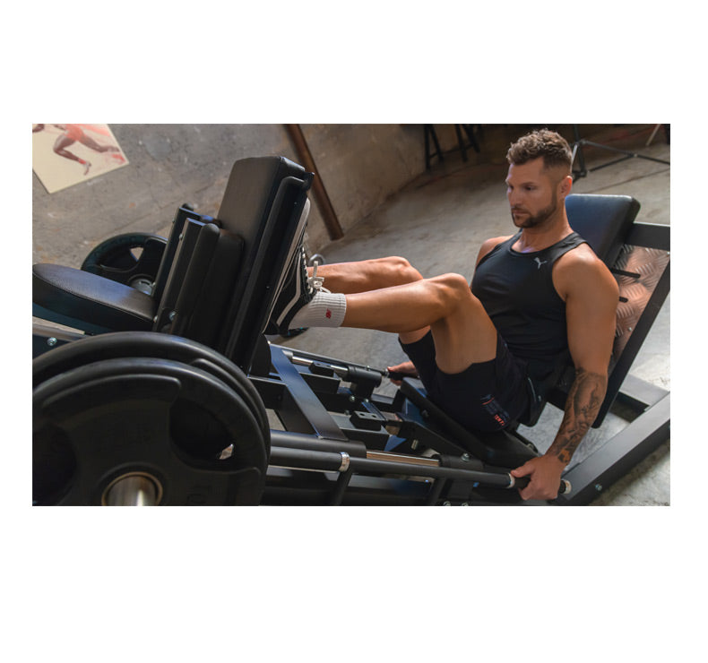 Máquina Dual Squat y Leg Press ION fitness DSLP3000