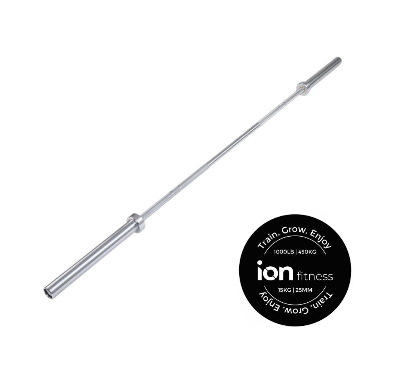 Barra Olímpica 200 cm 15 Kg Max 450 Kg ION fitness