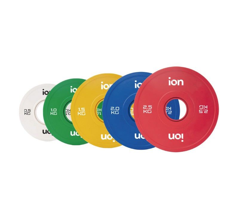 Set de Discos Olímpicos Fraccionales ION fitness Peso: 15 Kg