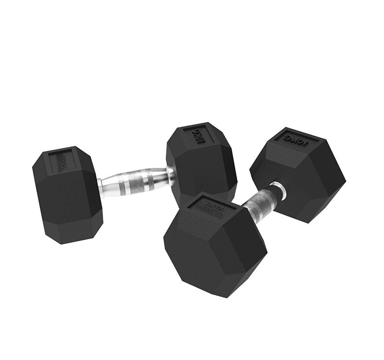 Mancuernas Hexagonales ION fitness (par)