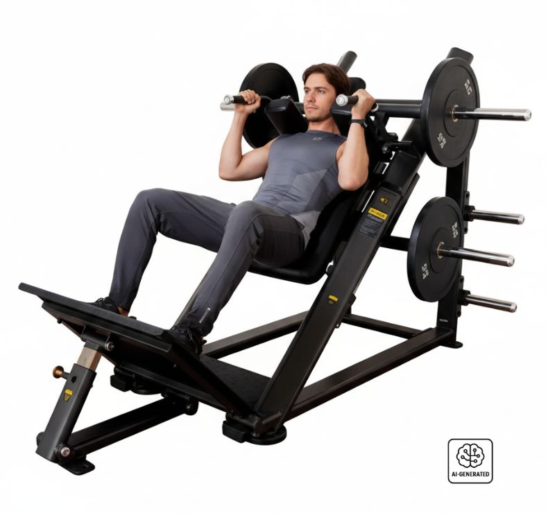 Máquina Hack Squat ION fitness HS3000