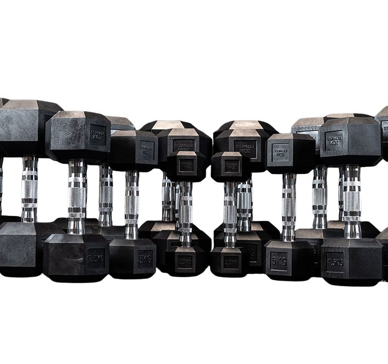 Mancuernas Hexagonales ION fitness (par)