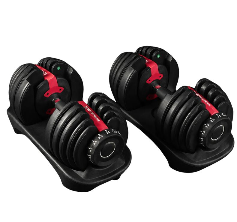 Mancuernas Ajustables ION fitness 2.5kg a 24kg (par)