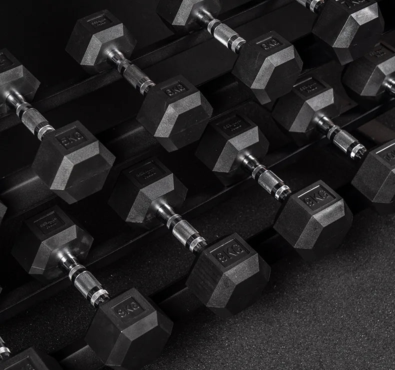 Set d’Haltères hexagonaux ION fitness