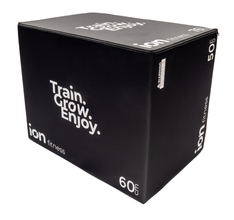 Cajón Soft Plyo 3 en 1 50 60 76 cm ION fitness
