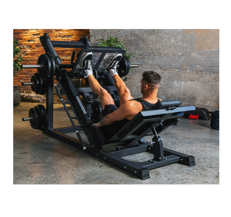 Máquina Dual Squat y Leg Press ION fitness DSLP3000