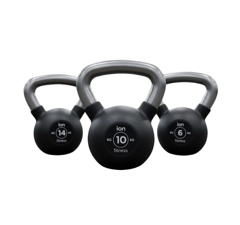 Kettlebell Recubierta de Goma ION fitness
