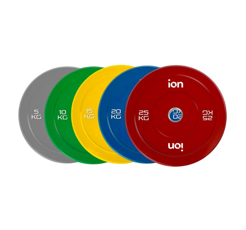 Disco Olímpico Bumper ION fitness Color Line