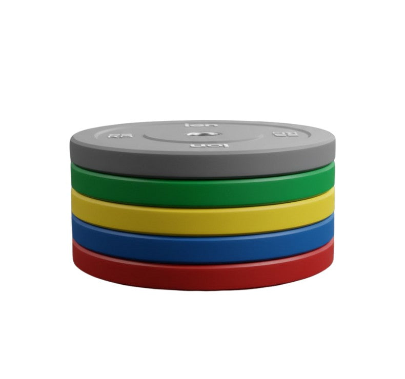 Set de Discos Olímpicos Bumper ION fitness Color Line