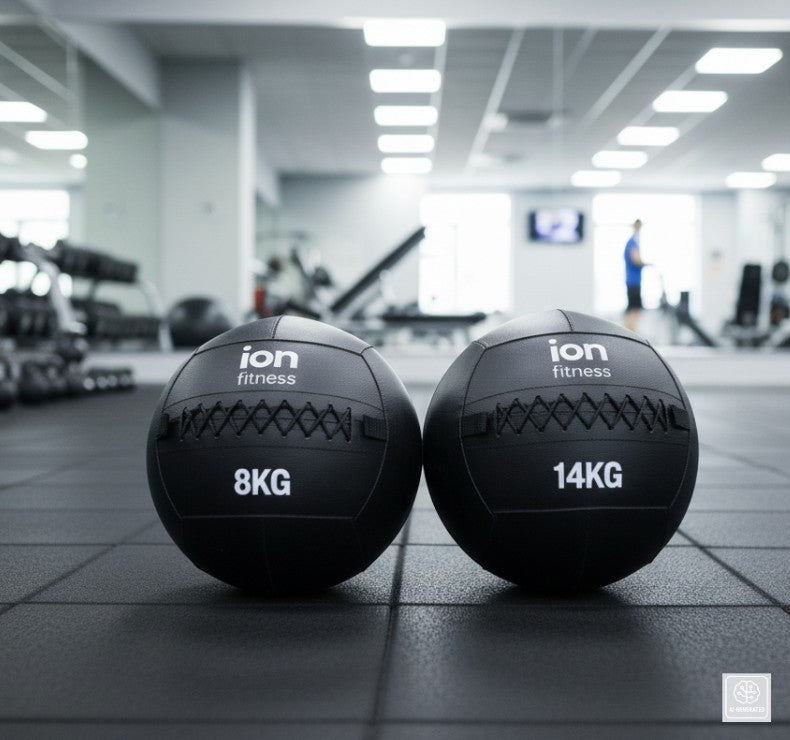 Wall Ball Negro ION fitness