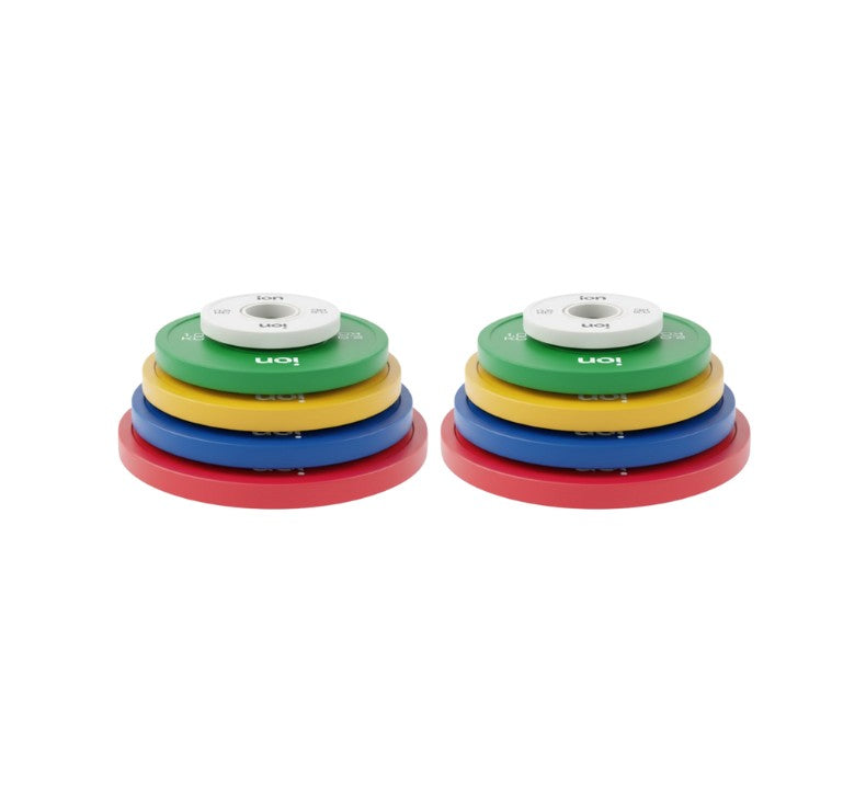 Set de Discos Olímpicos Fraccionales ION fitness Peso: 15 Kg